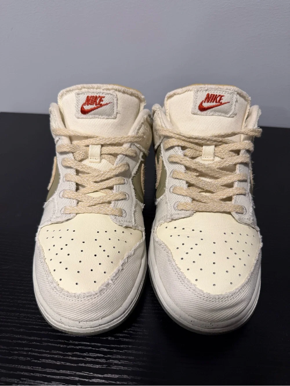 Nike Dunk Low Light Bone Dark Stucco FZ4341-100 Women’s Size 10 Sneakers